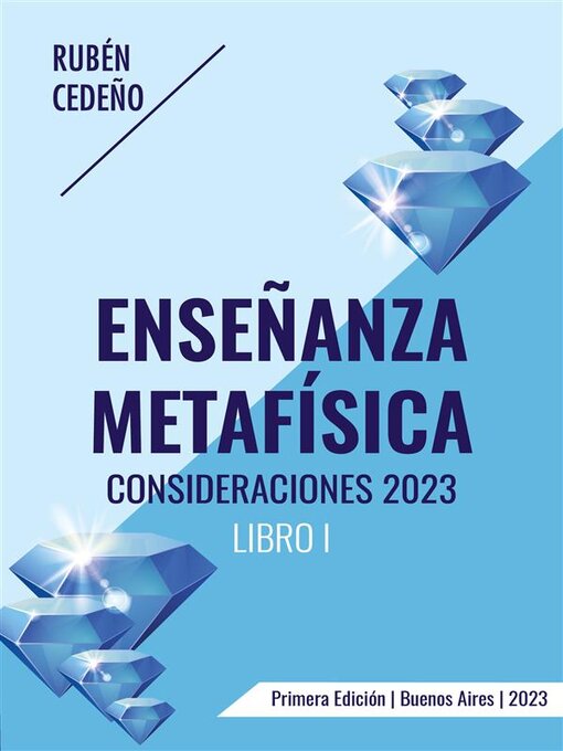 Title details for Enseñanza Metafísica--Consideraciones 2023 by Rubén Cedeño - Available